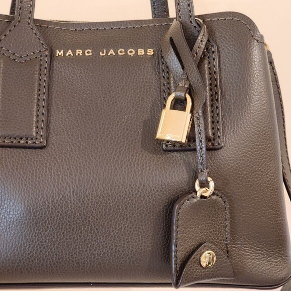 Excellent!! MARC JACOBS| Brown Leather Handheld Crossbody bag - Picture 3 of 11